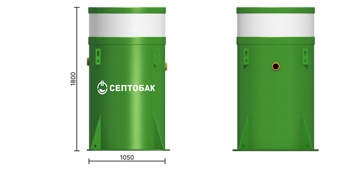 Септобак СМАРТ 5 размеры